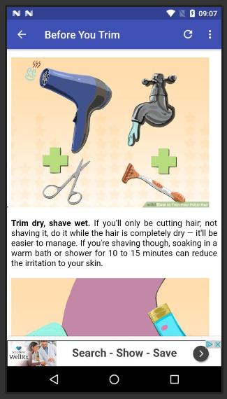 Trim Your Pubic Hair
