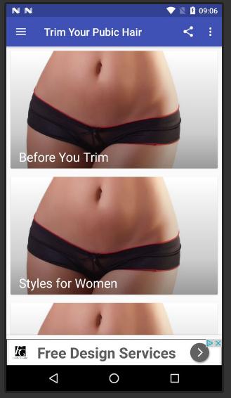 Trim Your Pubic Hair