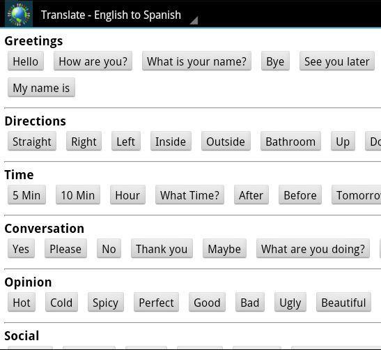 Common Phrase Translate - Engl