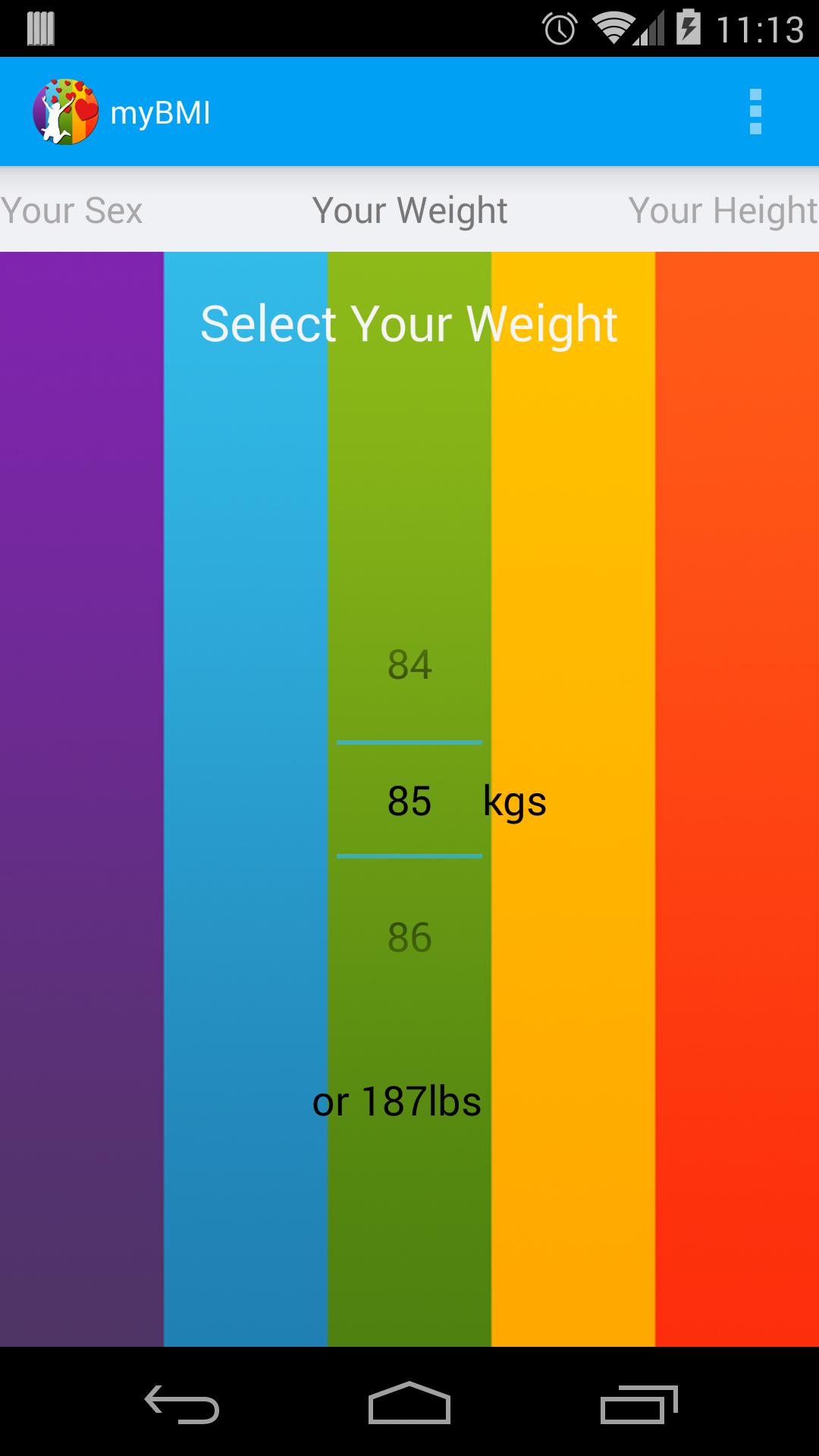 BMI Calculator by The Body Hug