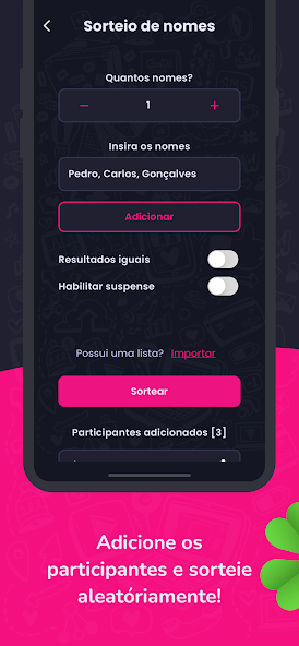 Random name picker for raffles