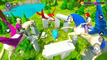 My Flying Unicorn Horse Game