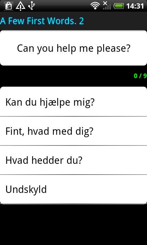 Surface Languages Danish