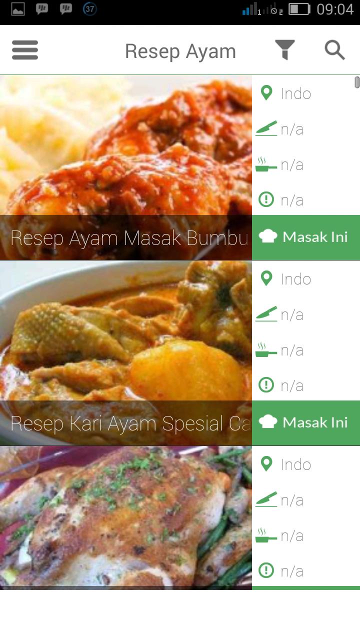 JUTAAN RESEP MASAKAN INDONESIA LENGKAP TERBARU