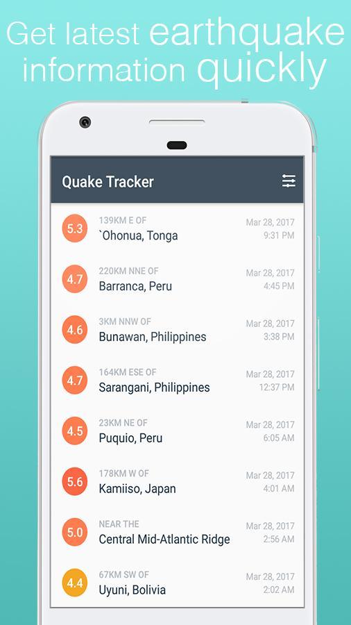 Quake Tracker