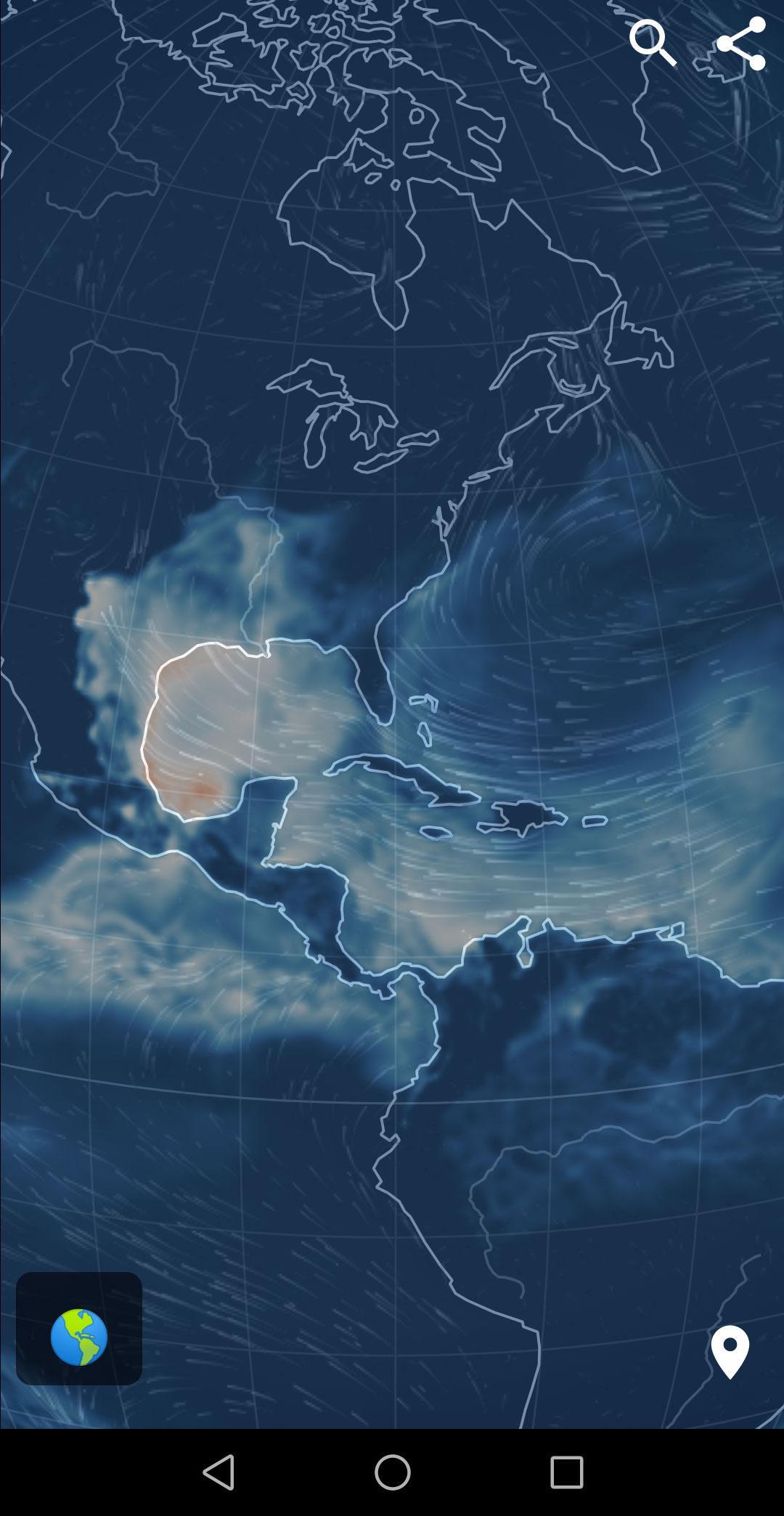 3D Earth Weather | Wind Map