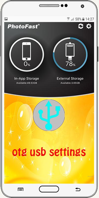 usb otg settings driver connect phone for android
