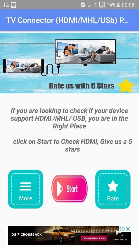 Tv Connector (HDMI /MHL/USB)