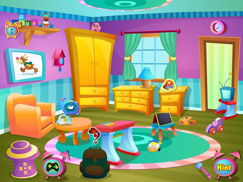 Nursery cleaning girls games