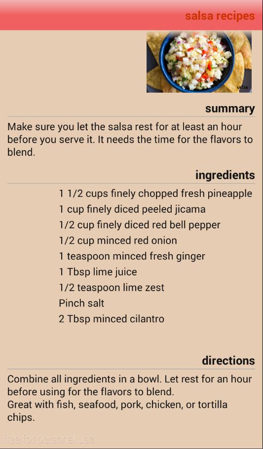 salsa recipes