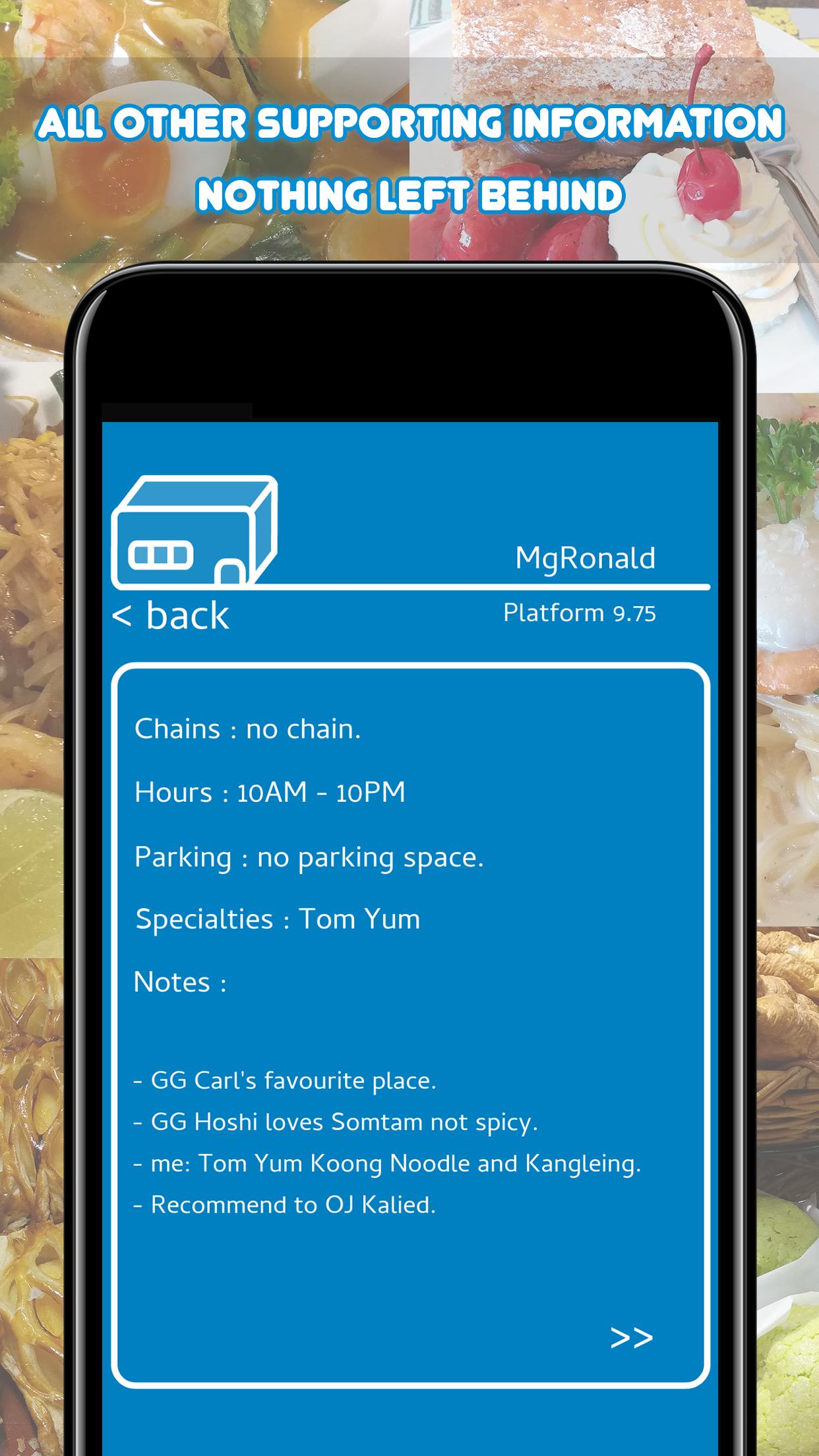 Restaurant Journal Dining-out