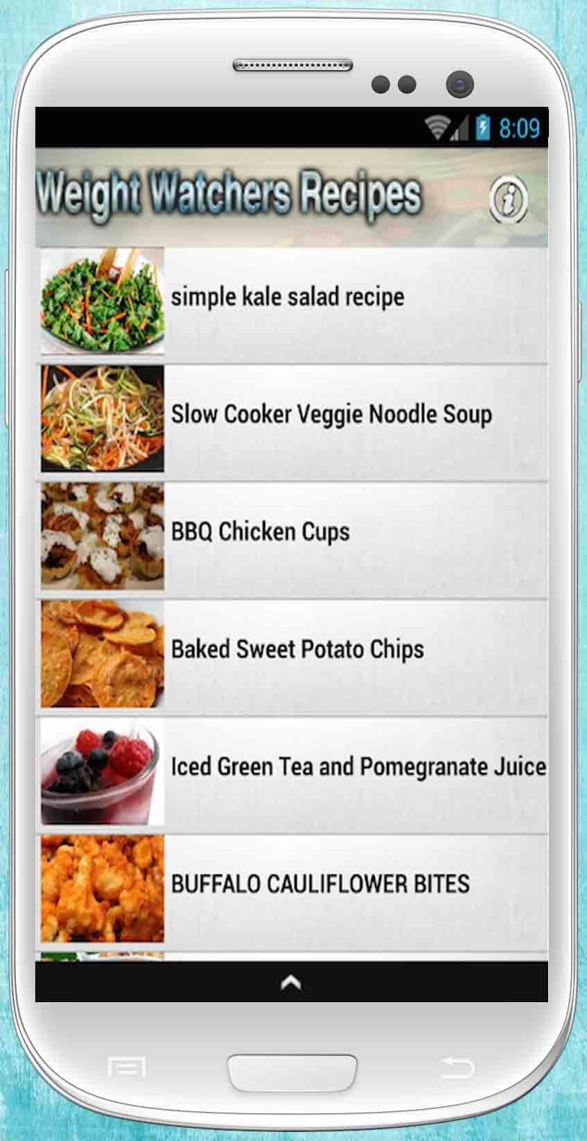 Recipes for weight watchers