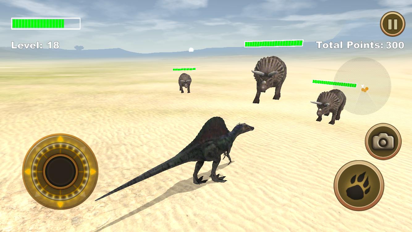 Spinosaurus Survival Simulator