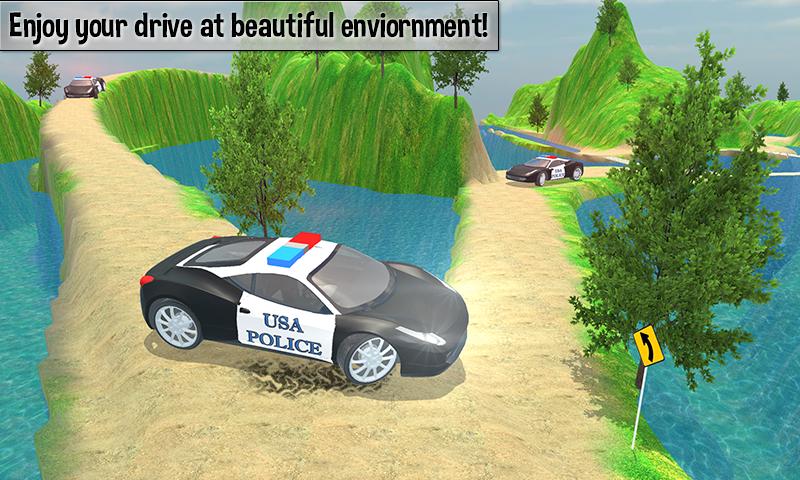 Police Car Driver Offroad 2018