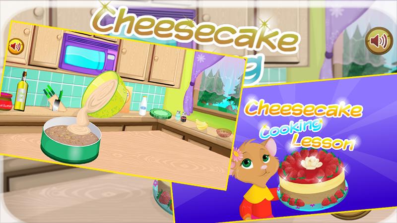 make cheesecake - cooking game