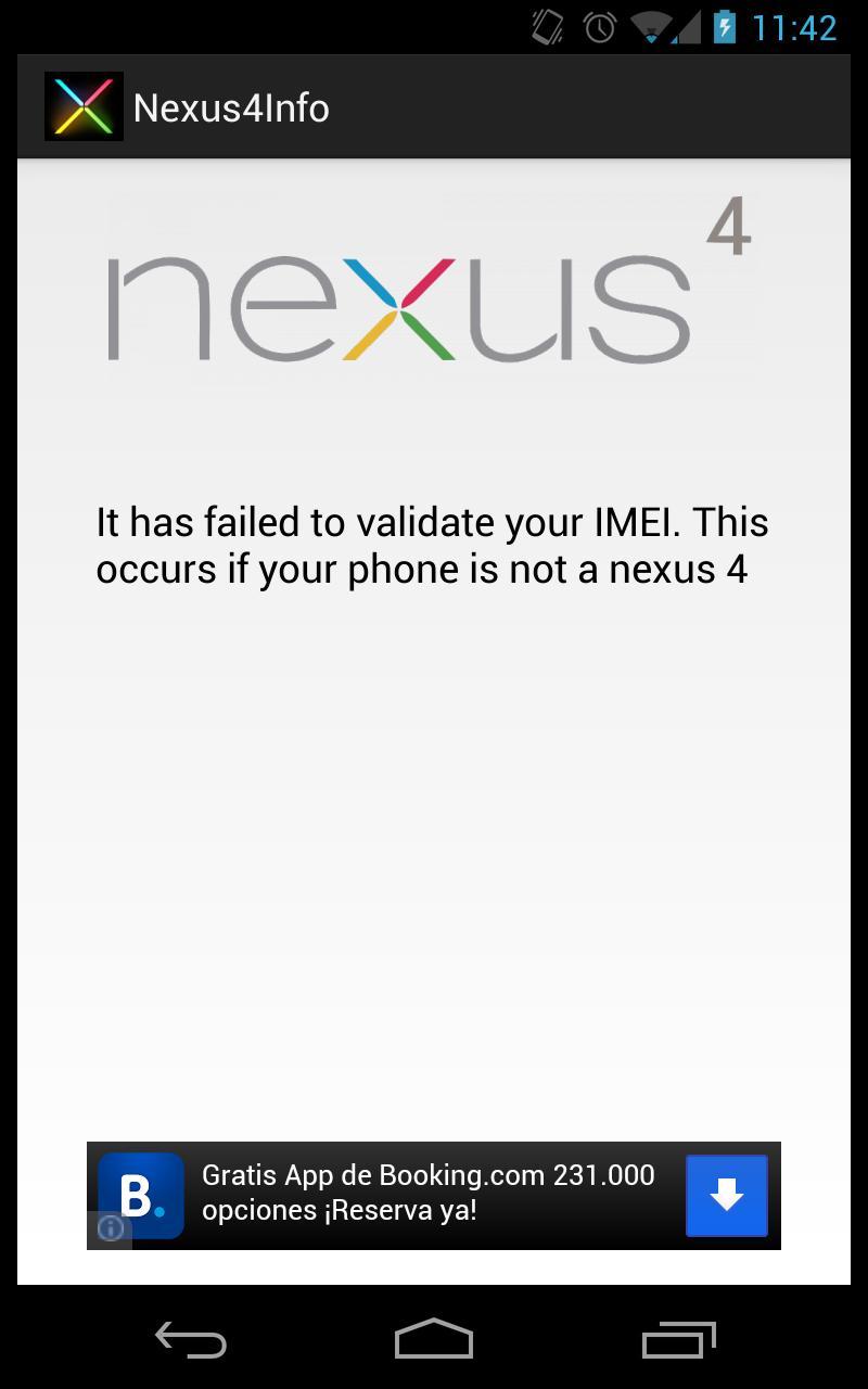 Nexus 4 Info
