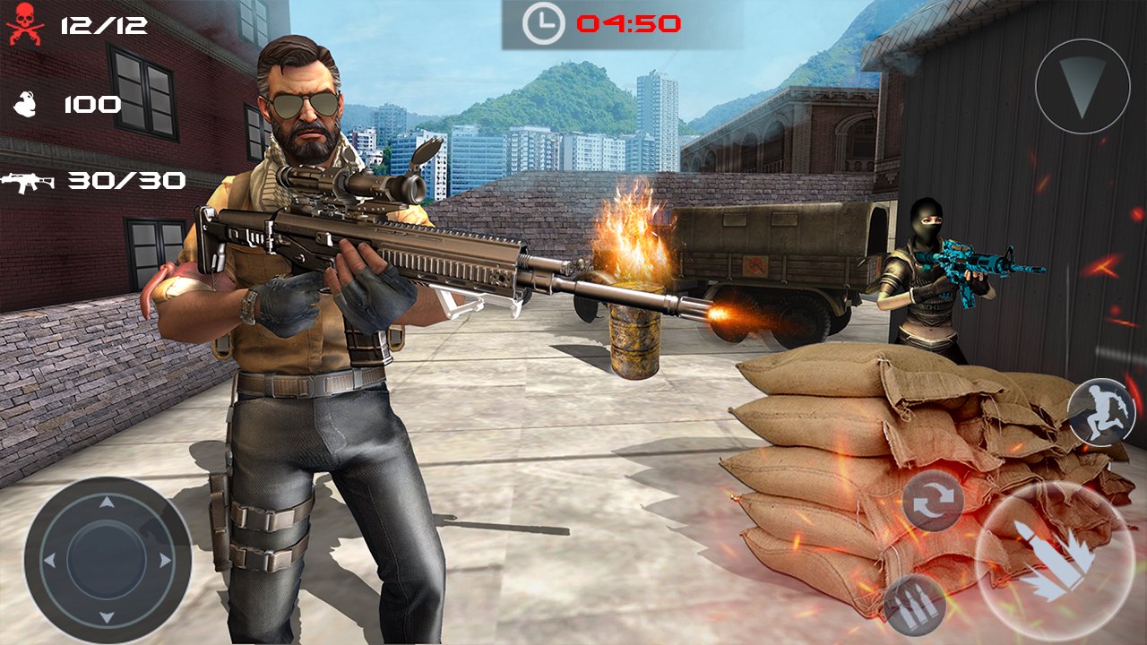 Anti Terrorist Counter Attack Gun Strike Games