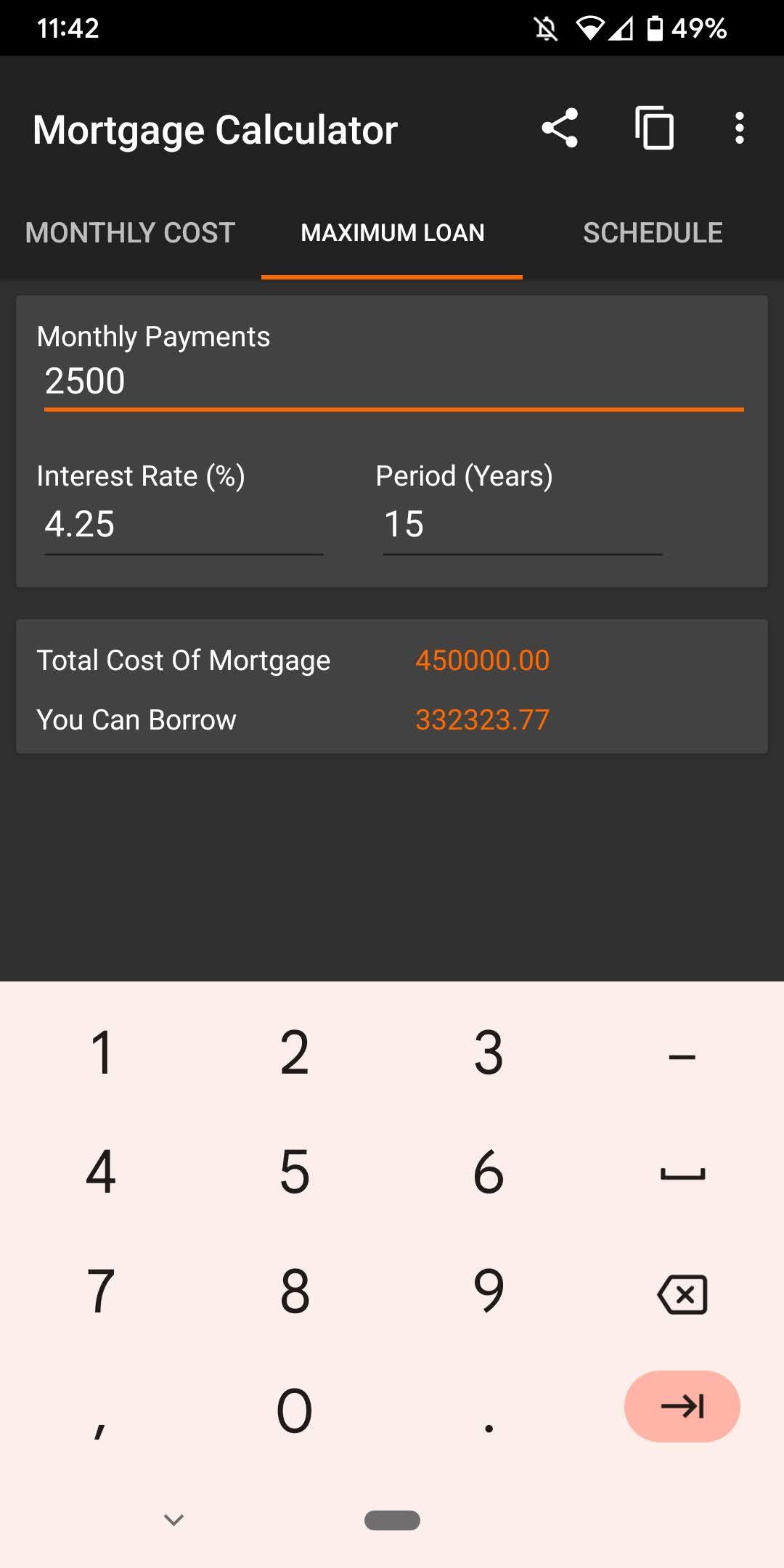 Mortgage Calculator