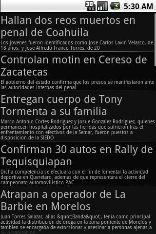 Newspapers from Mexico