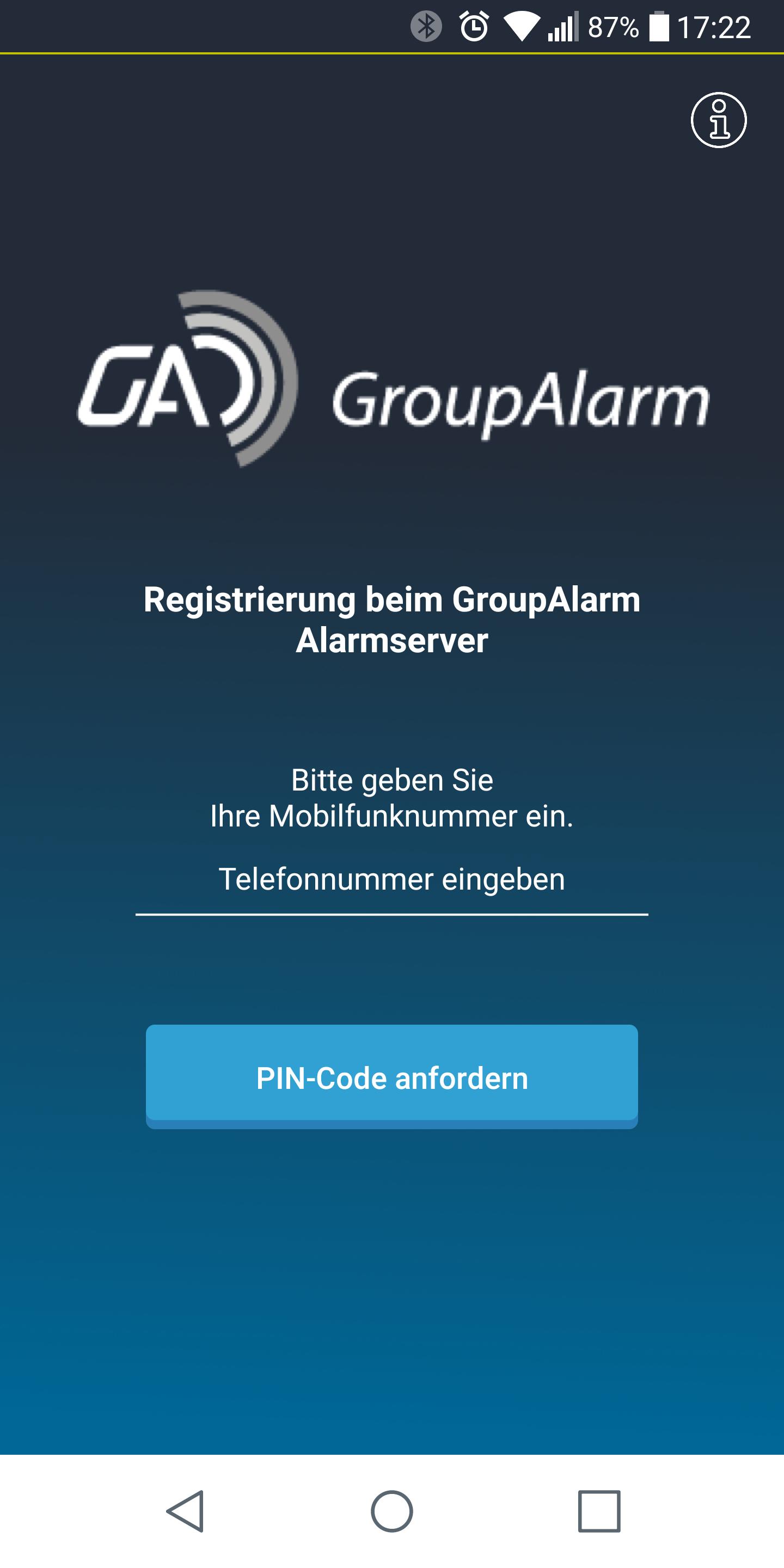 GroupAlarm standard