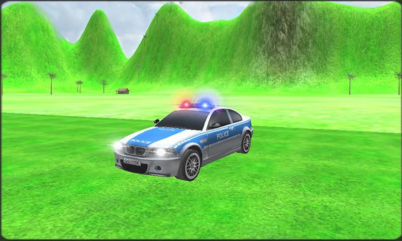 Extreme Flying Police Car 3D
