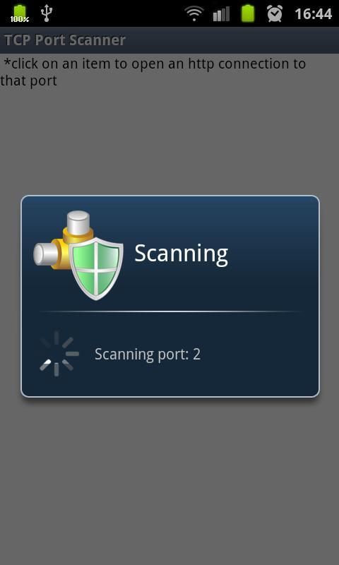 TCP Port Scanner