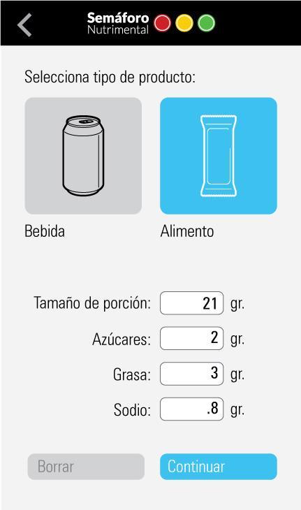 Semaforo Nutrimental