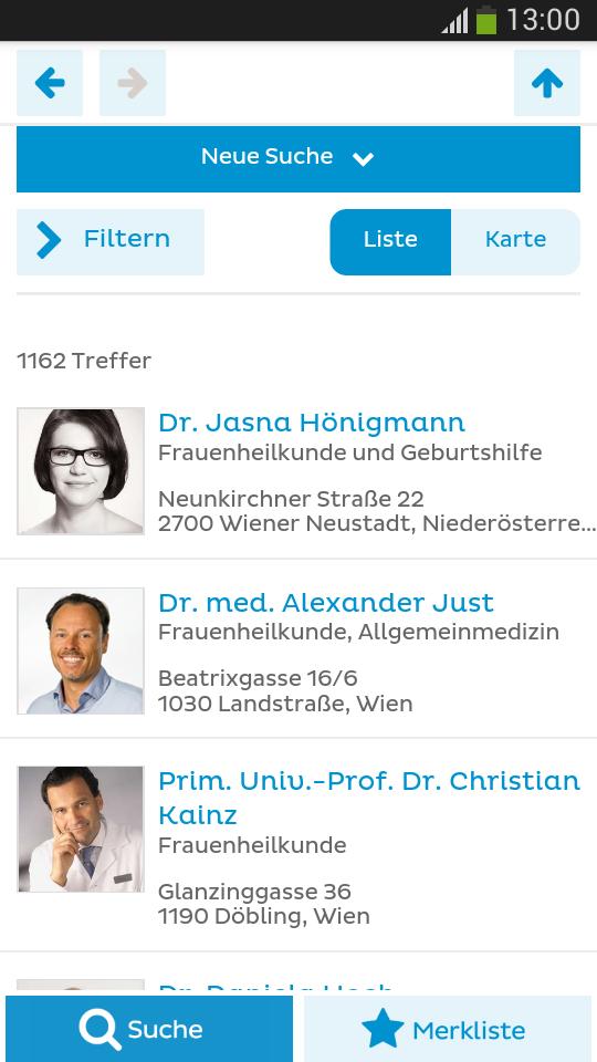 netdoktor Arztverzeichnis