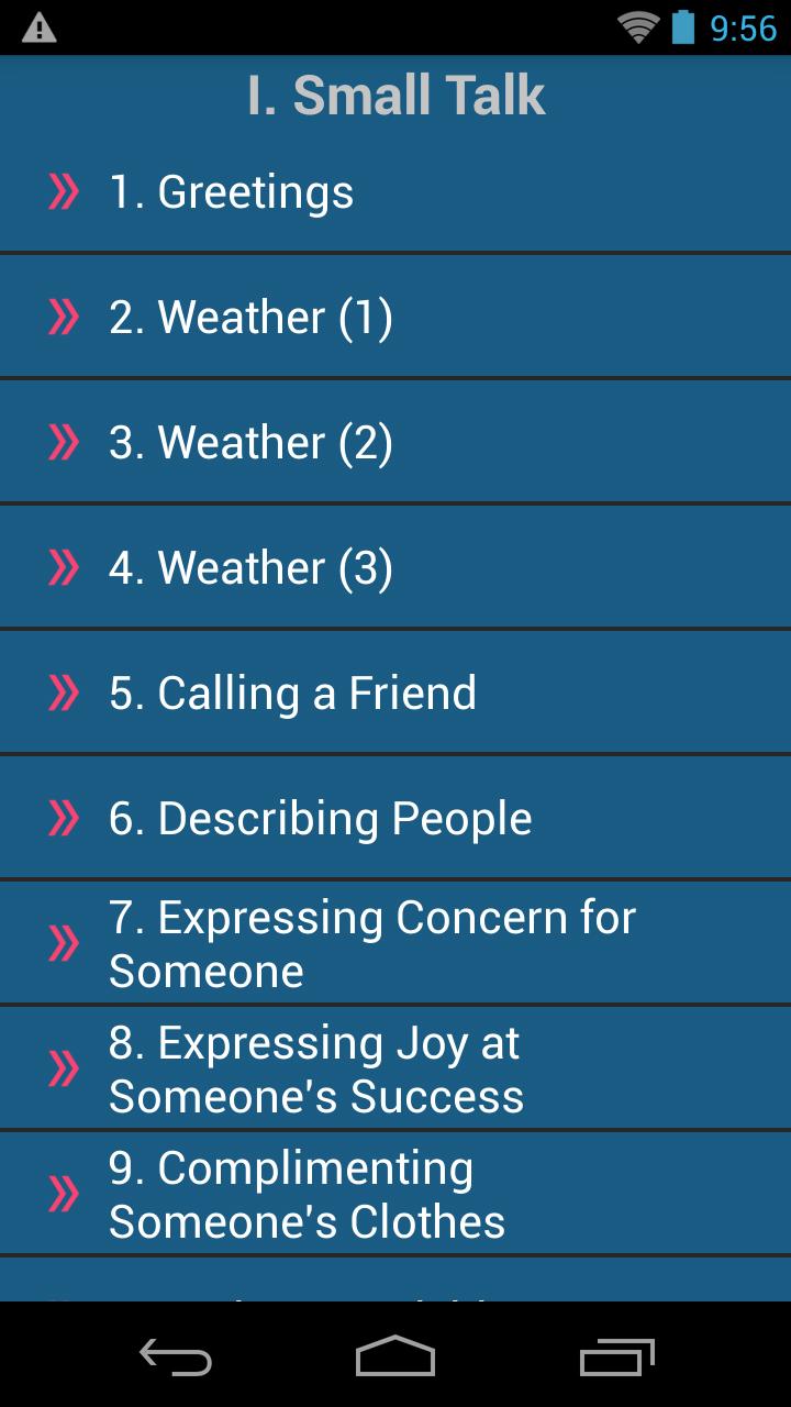 Daily English Conversation