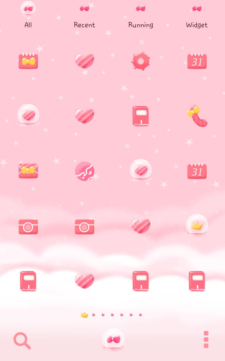 Togoon(pink swan)Dodol Theme