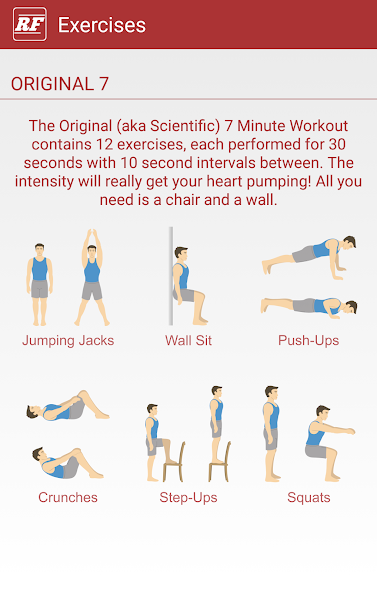 7 Minute Workout (HIIT)