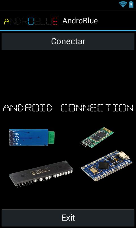 AndroBlue Bluetooth Connection