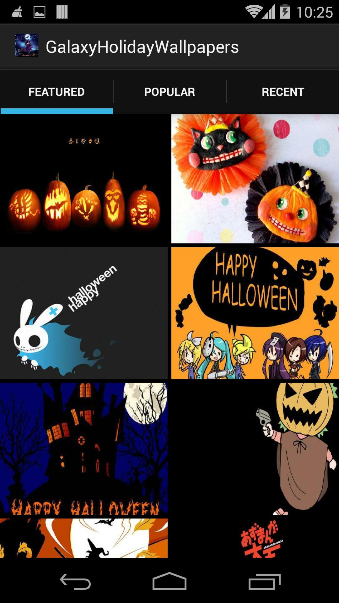Galaxy Halloween Wallpapers