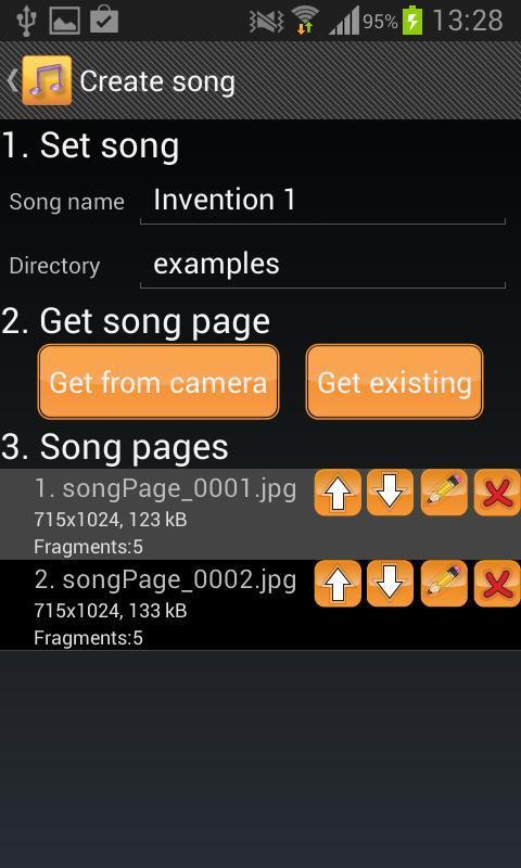 Song Sheet Reader