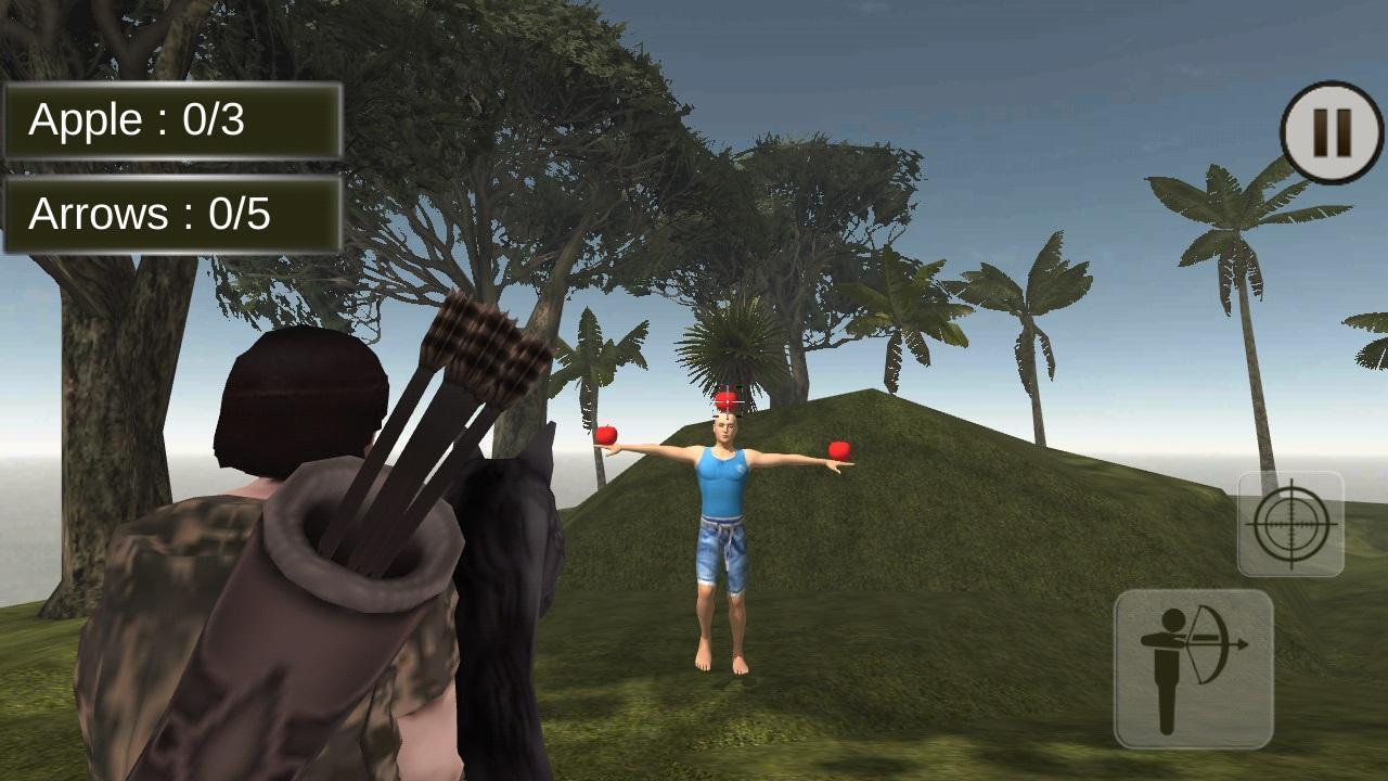 Archer Training Apple Shooting