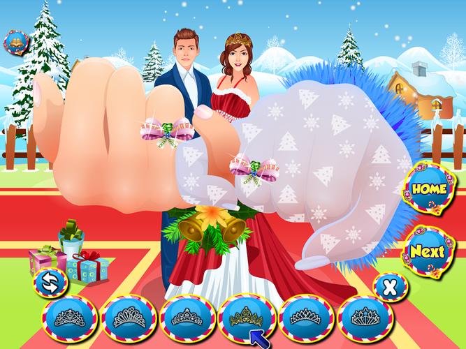 Wedding couple christmas games