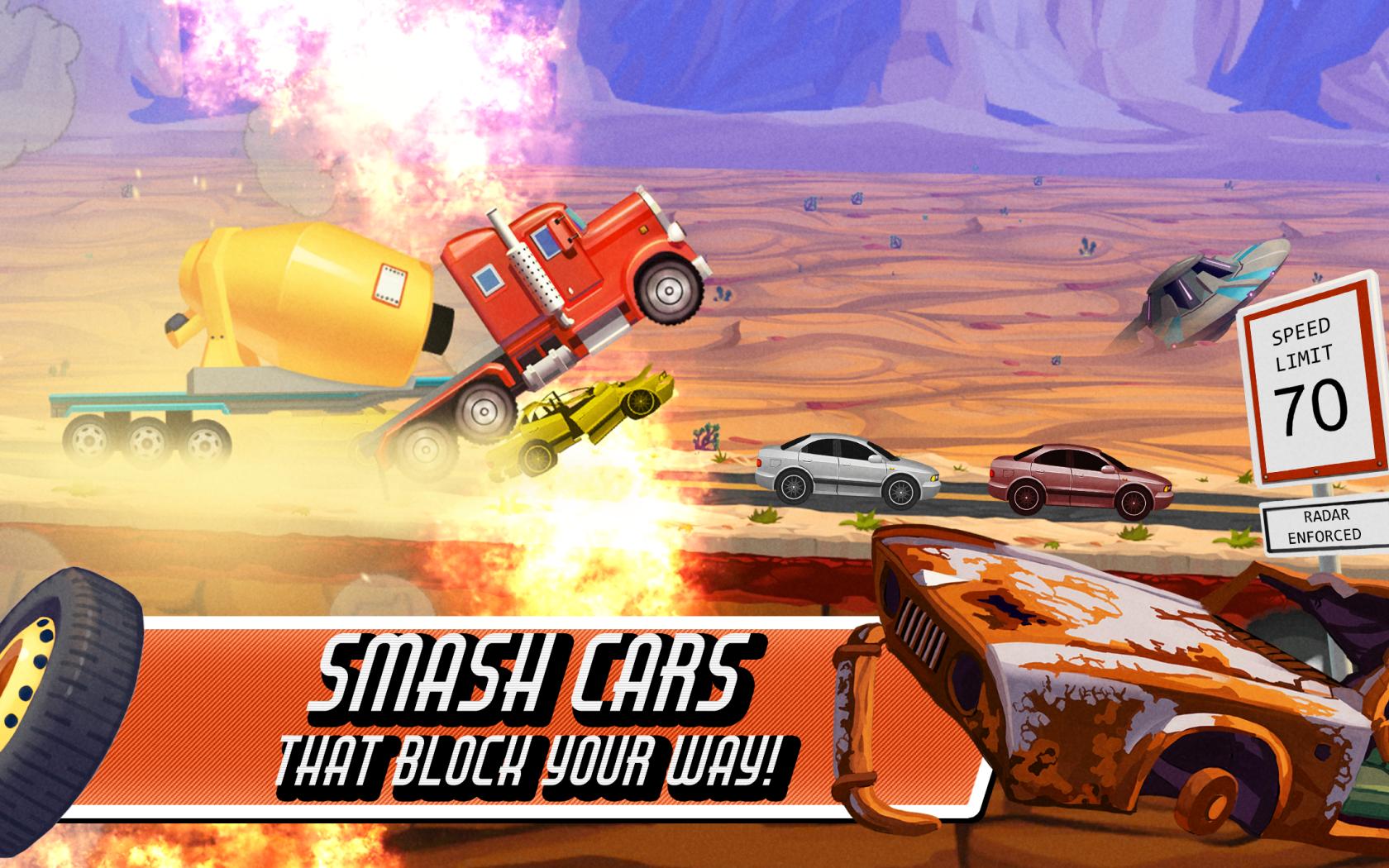 Truck Driving Race: US Route 66