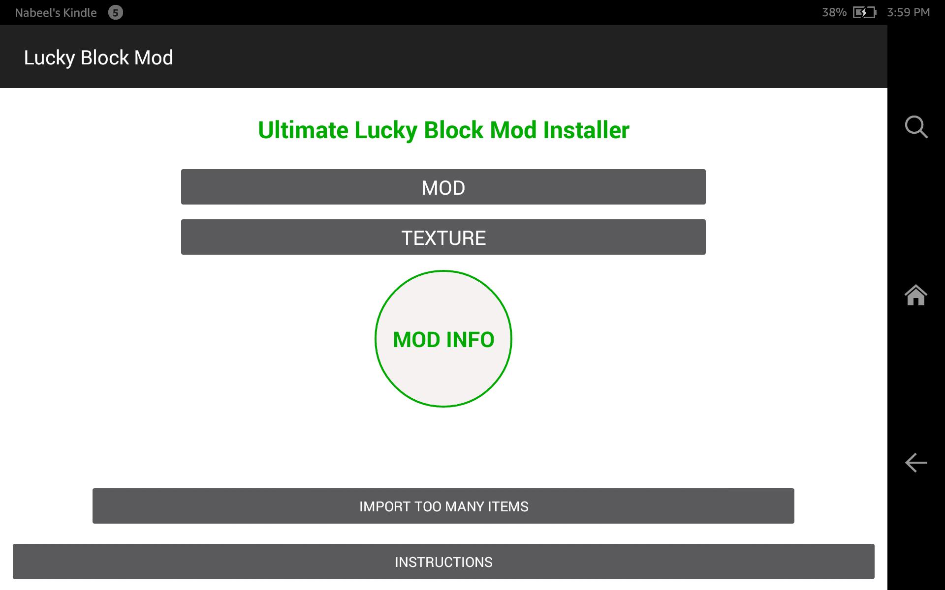 Lucky Block Mod for MCPE