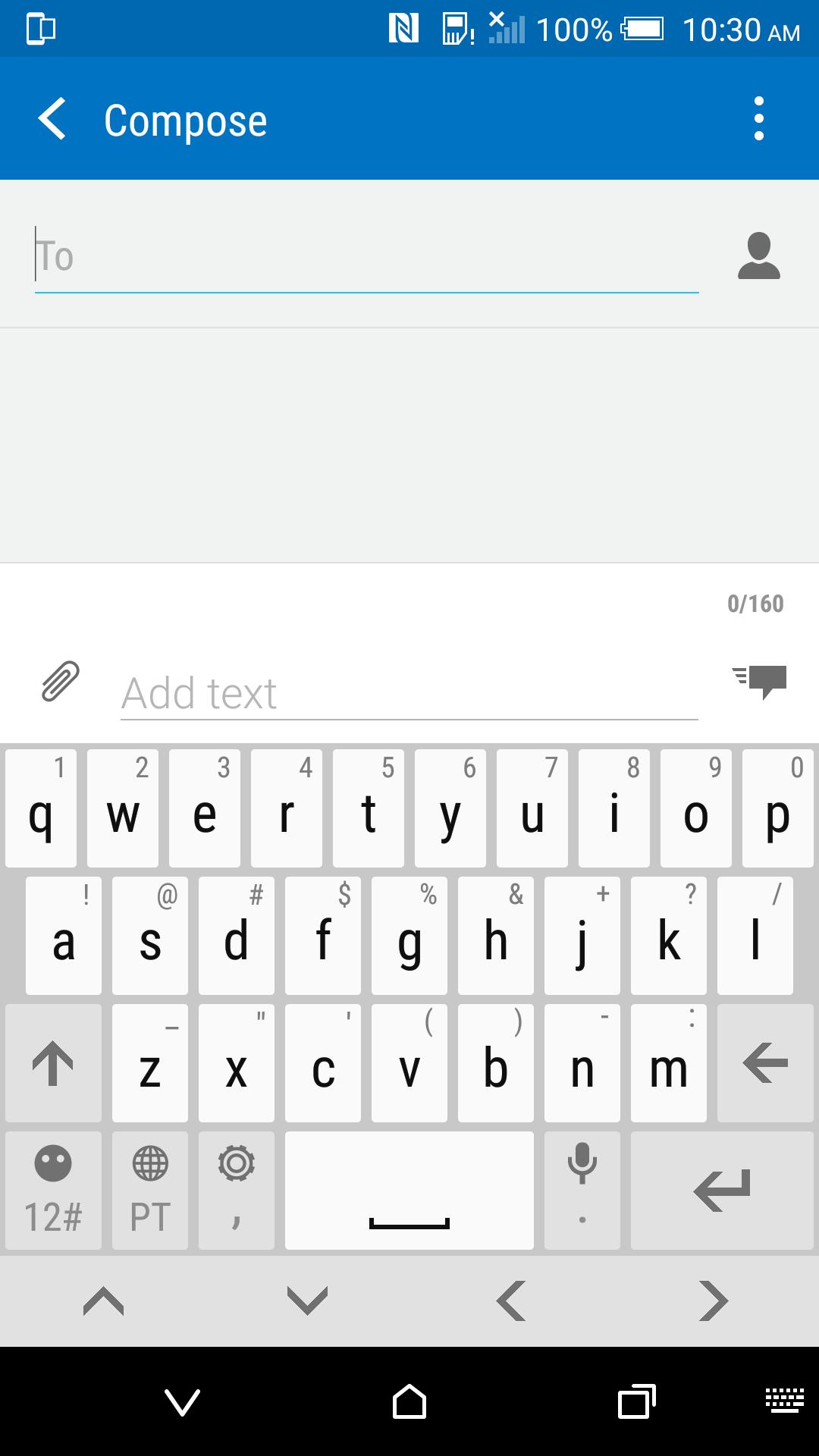 HTC Sense Input-Portuguese
