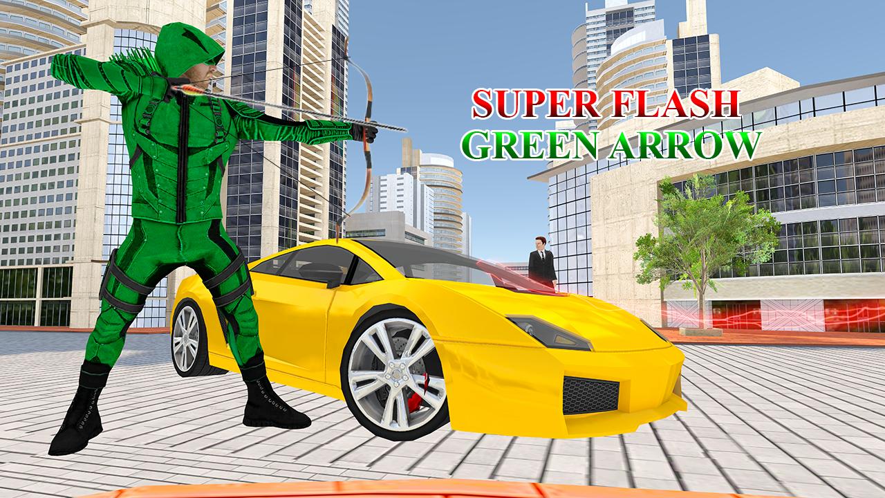 Green Arrow Hunter superhero- Survival Royale City