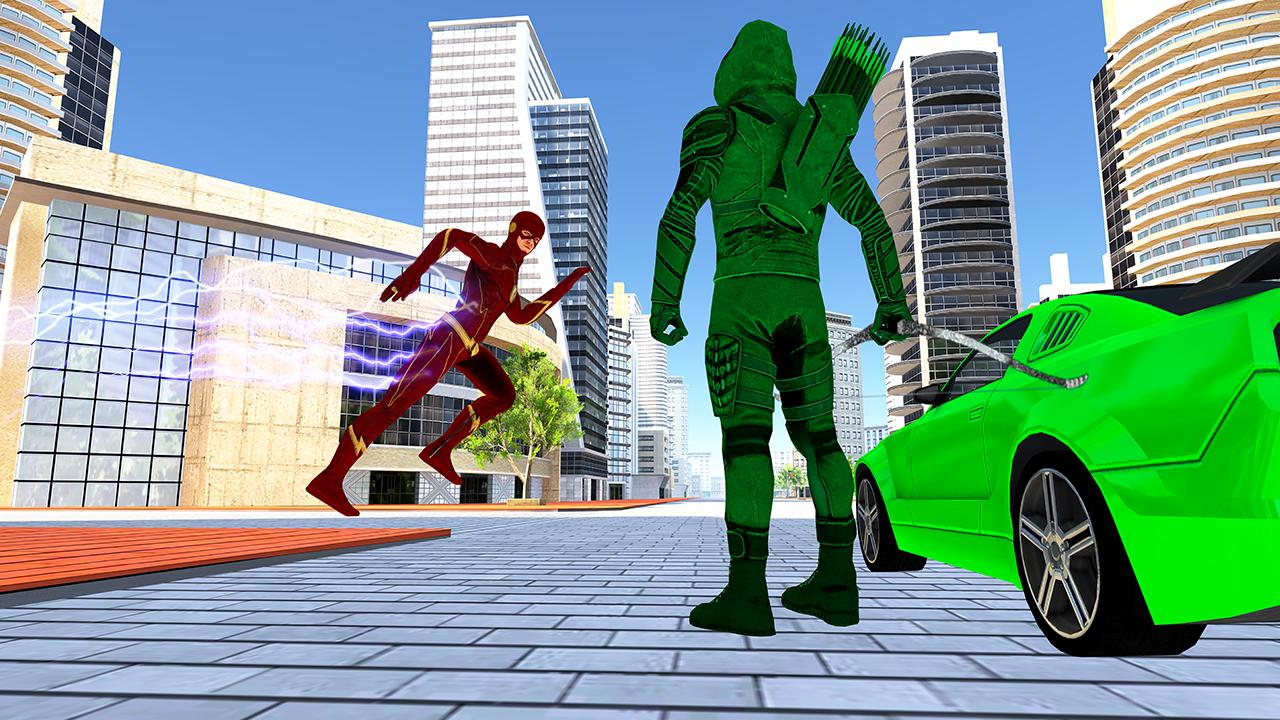 Green Arrow Hunter superhero- Survival Royale City