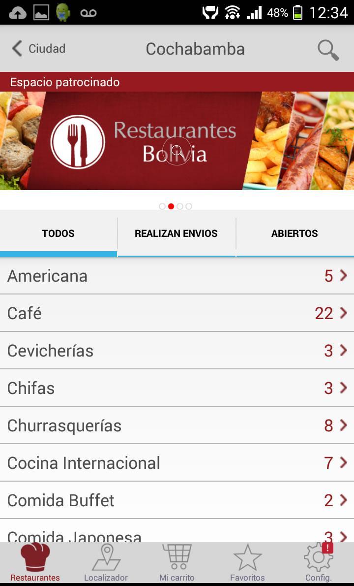 Restaurantes Bolivia