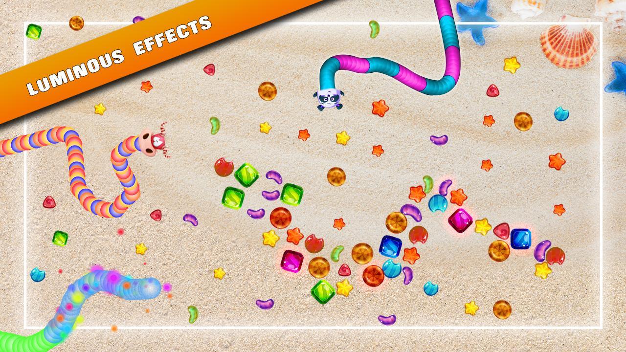 Slither Candy Game IO : Snake Worm Mask