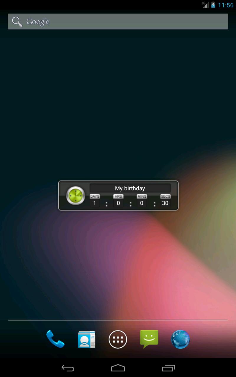 Social Countdown Widget