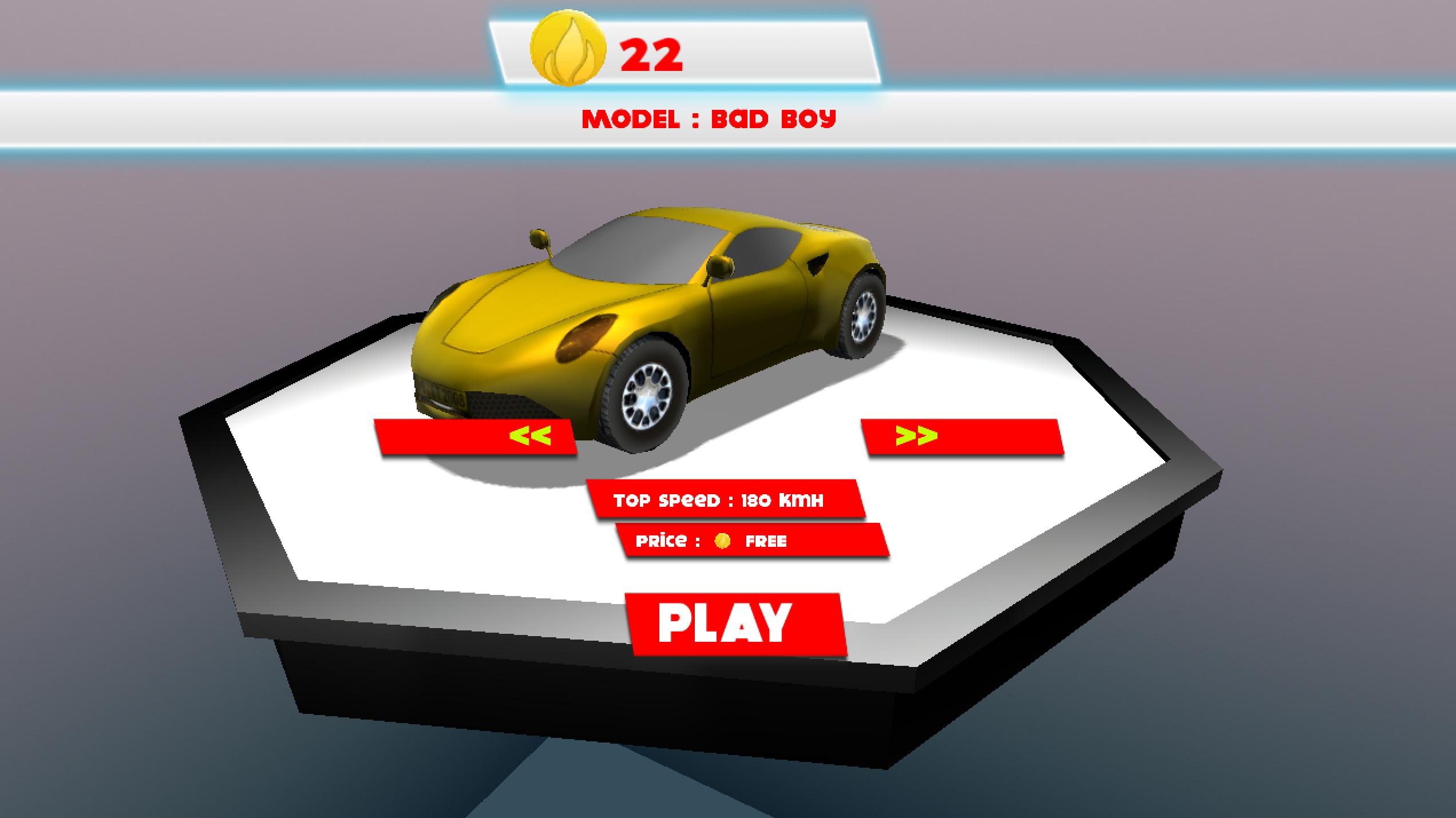 3D Car Race - Endless Run