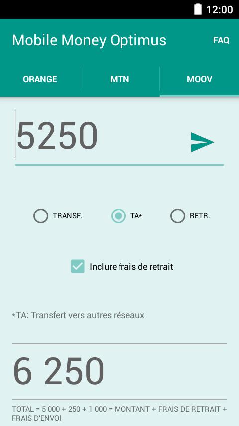 Mobile Money Optimus