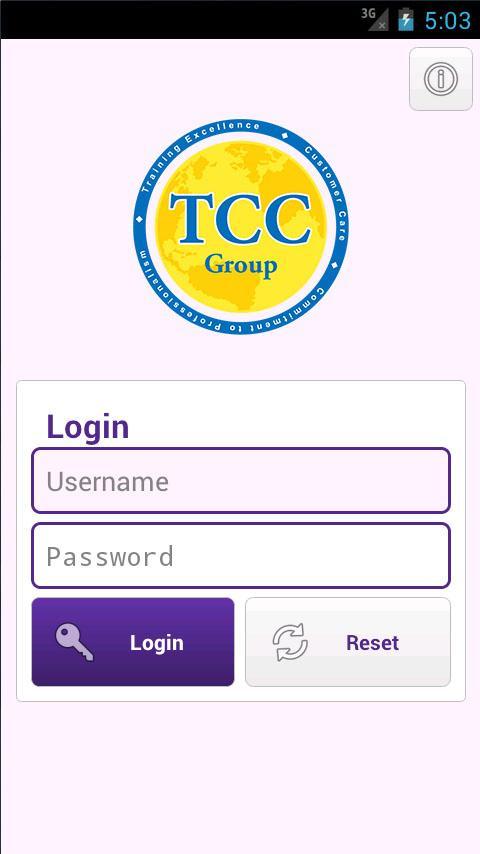 TCC Mobile Attendance App