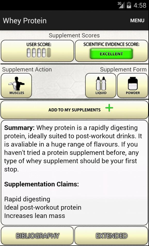 My Supplement Genius Lite