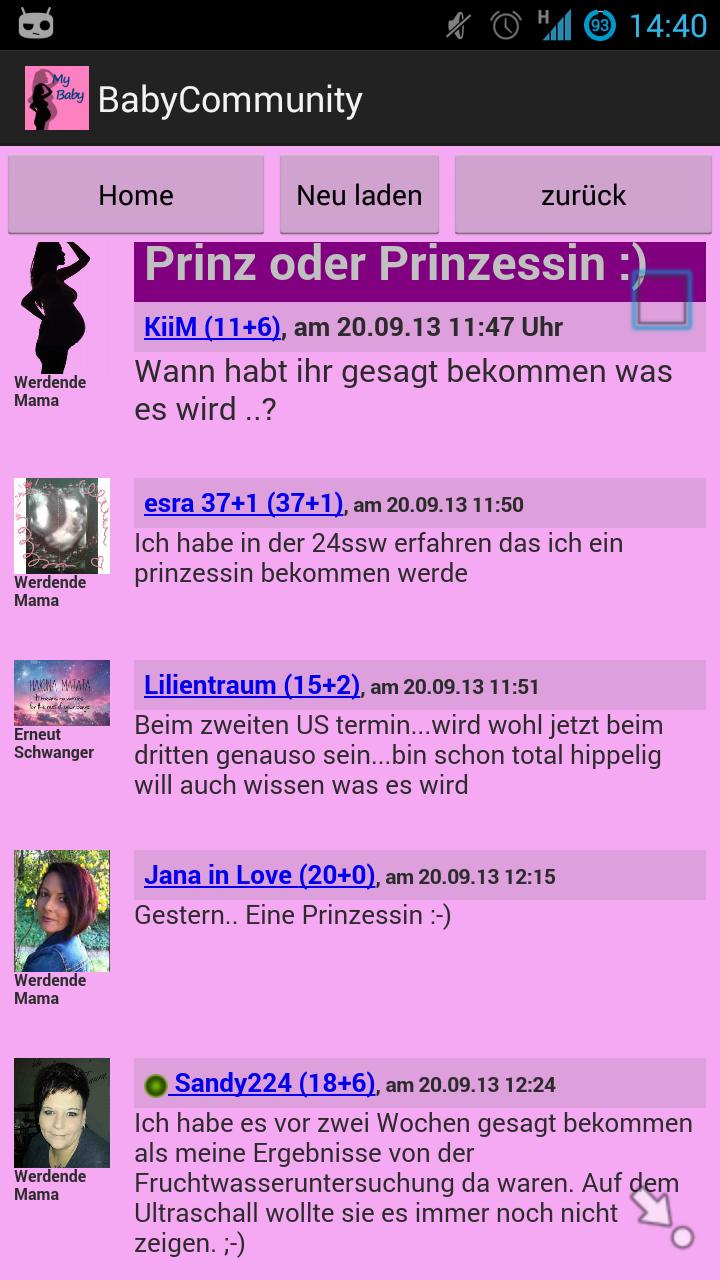 Meine Baby Community