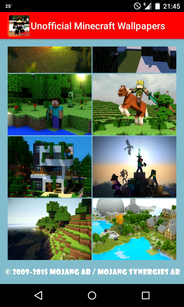 Unofficial Minecraft Wallpaper